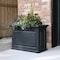 Mayne Nantucket Trough Planter, 36 x 16 x24, Black 4847-B - alternate 4